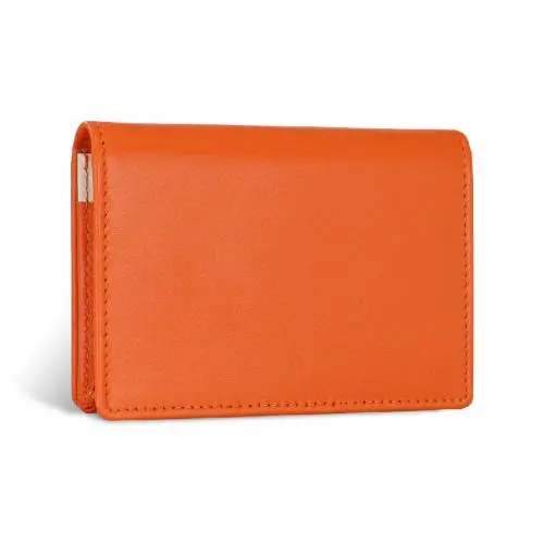 Personalized Pocket Bifold Wallets with Magnetic Closure Sublimation Premium Split Real Reql Leather Mini Business Card Holder