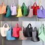 Custom Handmade Woven Vegan Leather Purses Handbags For Women Luxury Tote Bags