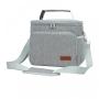 Custom 600D Oxford Tote Lunch Bag Thermal Insulation Refrigerated Ice Bags For Picnic Camping School Soft Cooler Bag