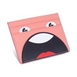 Custom Cute Cartoon Slim Wallet For Women Leather Card Case Credit Card Holder Cash Change Bank Cards Pack