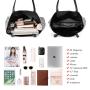 Lovevook 2022 custom logo soft PU leather handbags for women large fashion tote bags womens hand bags