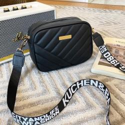 2024 Ladies Roller Camera Bag New Fashionable Lozenge Sling Shoulder Storage with Single Strap Mobile Phone Accessory Case