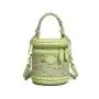 2024 Custom Printed Vegan Leather Bucket Bag For Women Ladies Fashion Handbag