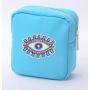 Custom Nylon Cosmetic Bag Pouch With Zipper Reusable Small Zipper Makeup Pouch Bag For Jewelry Packaging