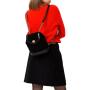 Korean Mini Backpack Ladies Custom Pu Vegan Leather School Bags For Girls Designer Fashion Women's Leather Backpack
