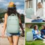 2023 LOVEVOOK Wholesale Fashion High Quality laptop backpack Waterproof Travel Stylish School bag Business Women Laptop Backpack