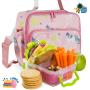 Durable Insulated School Lunch Bag with Padded Liner Keep Food Warm Cold Water-resistant Thermal Travel Office Lunch Cooler