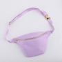 Keymay RTS 12 Colors High Quality Gold Hardware Waterproof Nylon Crossbody Chest Bag Waist Bag Sport Custom Logo Fanny Pack