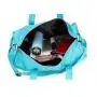 custom printed logo gym bag purple color tote travel duffel bag unisex hight quality overnight fitness sports duffle bags
