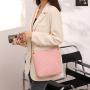 Gelory Customized 2024 Trendy Handbags High Quality PU Leather Women's Bucket Tote Bags Chain Shoulder Bags