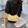 2024 new soft leather women's crossbody bag summer simple fashion women's large capacity Western satchel