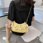2024 new soft leather women's crossbody bag summer simple fashion women's large capacity Western satchel
