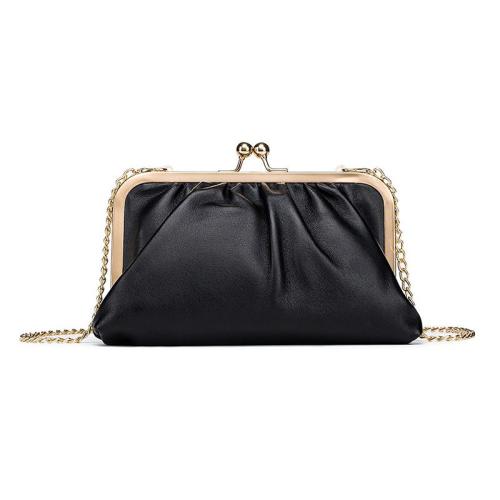 XL269 Fashionable Chain Small Bags New Version Chain Carrying Bucket Bag Dinner Retro Luxury Women's Clutch Bag