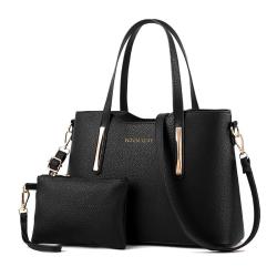 Wholesale Latest fashion designer new model High quality 2 pieces pu leather bags women hand bags