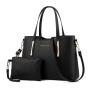 Wholesale Latest fashion designer new model High quality 2 pieces pu leather bags women hand bags
