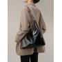 Chain tote large capacity fashionable cowhide women's bag