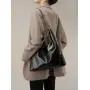 Chain tote large capacity fashionable cowhide women's bag