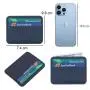 Custom Logo Soft  Leather Credit Card Wallet Slim