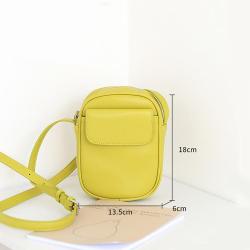 2024 Custom Logo Vegan Leather Crossbody Shoulder Bag For Women Mobile Phone Case