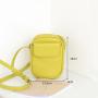 2024 Custom Logo Vegan Leather Crossbody Shoulder Bag For Women Mobile Phone Case