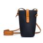 New Mini Leather Phone Pouch Bag Cross body Genuine Leather Mobile Phone Pocket Shoulder Bag With Button