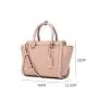 Manufacturer Customized Logo Saffiano Ladies Hand Bags Pu Leather Tote Bags With Tag Classic Fashion Handbags For Women Luxury