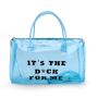 wholesale clear overnight bag spend the night duffel bag over night bags pvc duffle handbag without logo
