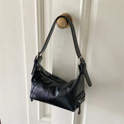 Wholesale Lady Shoulder Bag Decorative Zipper Luxury Handbags Customized Desgin Pu Leather Hand Bags For Women