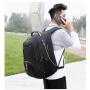 KBW668 Travel Backpack 50L Laptop Backpacks for Men Women Water Resistant College Business Work Bag with USB Charging Port