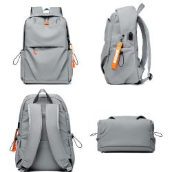 ZF117 Shoulder Bag Male Business Travel Computer Backpack Casual Fashion High School College Students Schoolbag Waterproof