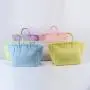 Manufacturer Wholesale Fashion Tassel Tote Handbags Custom Private Label Large  Ladies Travel Waterproof Beach Canvas Handbag