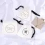 Custom Logo Printing Brush Canvas Jewelry Storage Drawstring Bag Necklace Bracelet Jewelry Pouch