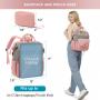 15.6 17 Inch Computer Business Backpacks School Bookbag Teacher Doctor Nurse Bags for Work Laptop Backpack Purse for Women