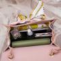 Customs Handbag Summer New Women's Korean Fashion Scarf Portable Single Shoulder Messenger Lock Bag  Zipper Square Small Handbag