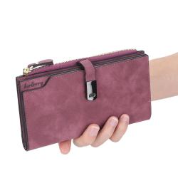 OEW004 Ladies Phone Clutch Wallet Women Zipper Pu Purse Money Clip Simple Zipper Purses Long Section Clutch Wallet