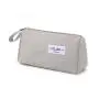 Gelory Primary And Secondary School Student Stationery Storage Bag Zipper Solid Color Pencil Pouch