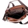 2024 Wholesale Oiled Waxed Vegan Leather Crossbody Sling Bag For Shoulder Men