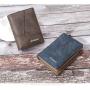ZWY275 Wholesale Vintage Men PU Short Wallet Daily Practical New Multi Card Slot Bifold Money Clip Lightweight Zipper Card Case