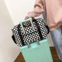 Checkerboard Travel Fitness Wet Separation Short Trips Large Capacity Duffel Bag Wholesale Waterproof Bag