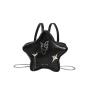 2023 Fashion Design Pu Leather Women Mini School Backpacks Custom Star Shape Designer Backpack