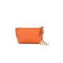 Lady Genuine Lychee Leather Heart Diamond Coin Purse Women Fashionable Travel Pouch Portable Girl small Wallet Keychain Bags