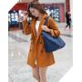 ZF360 New Fashion Women's Bags PU Leather Shoulder Handbag Vintage Handbag Women Minimalist Single Shoulder Large Bag Wing Bag