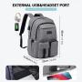 LOVEVOOK 2022 College School Teen Student bookbags large 15.6inch bags Women men travel work Laptop Backpack with Charging Port