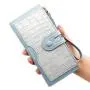 2024 New Style Stone Pattern Long Wallet Retro Folding Multi-Card Holder Zipper Coin Purse Wallet For Women