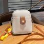2024 Popular Latest Design Ladies Handbag Single Shoulder Crossbody Bag With Button Square Zipper Muti-Purpose Mini Ladies Bag