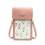 XL110 Customised Ladies Mini Bag Women's Mobile Phone Bag Wholesalers Hot Sell Shoulder Bag Touch Screen Phone Pouch