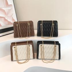 2024 Fashion latest designer highlight sequins leather low price cheap trending small bags women's handbags for Ladies