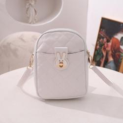 2024 Fresh Sweet Cross-Border Fashion Women's Embroidered Mobile Phone Shoulder Bag Single Portable Strap Lady Messenger Bags