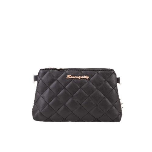 2024 Korean Version Embroidered Diamond Checkered Women's Shoulder Bag New Foreign Trade Wholesale Small Bags Live Broadcast