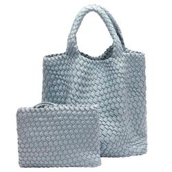 All Hand Woven Tote Women'S Bag 2024 New Fashion Bag Leisure Large Capacity Woven Shoulder Bag Handbag